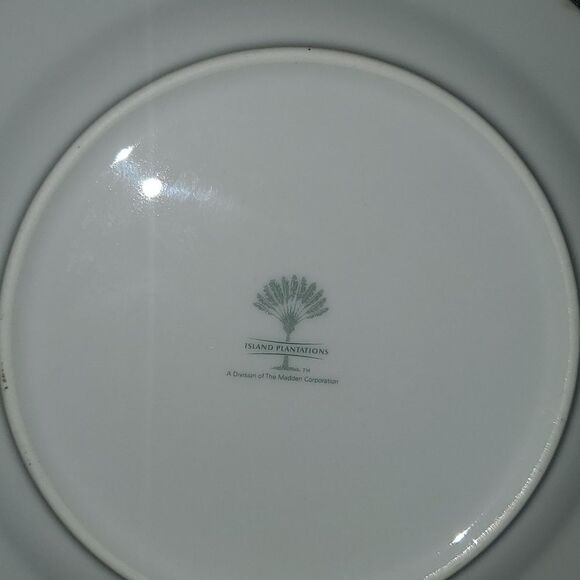 Island Plantations Bird of Paradise Salad Plate - Picture 3 of 3